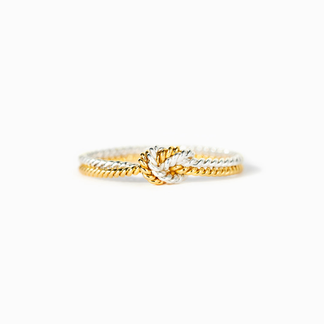 Handcrafted Knot Promise Ring