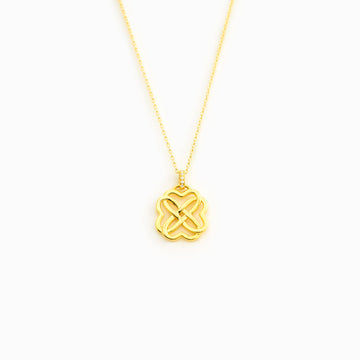 Heart Connection Heart Knot Necklace