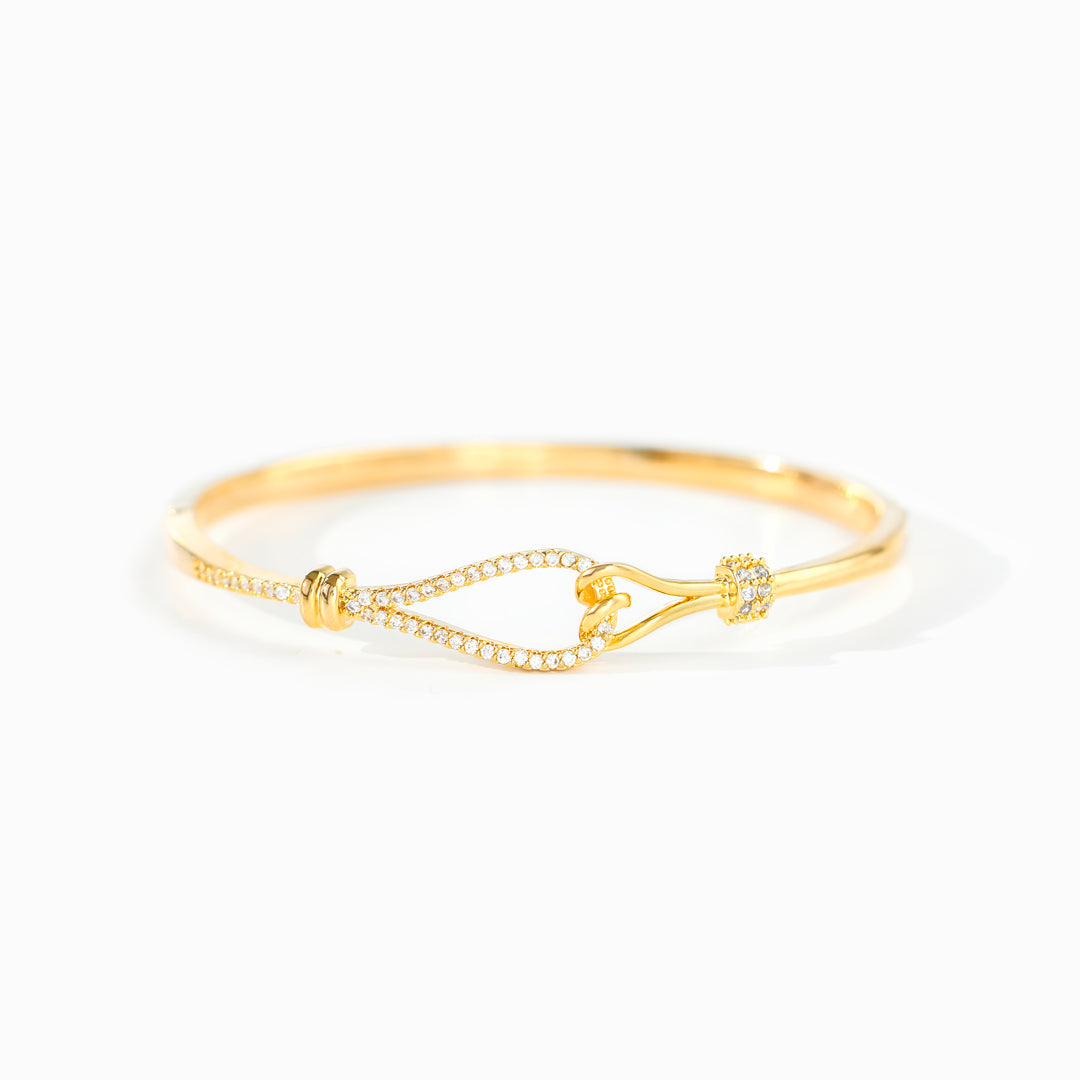 Bond Of Hearts Tied Heart Bracelet