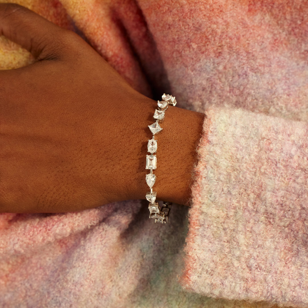 She's Still Bejeweled Multi Gemstone Bracelet