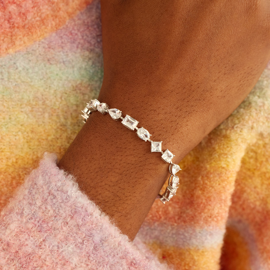 She's Still Bejeweled Multi Gemstone Bracelet