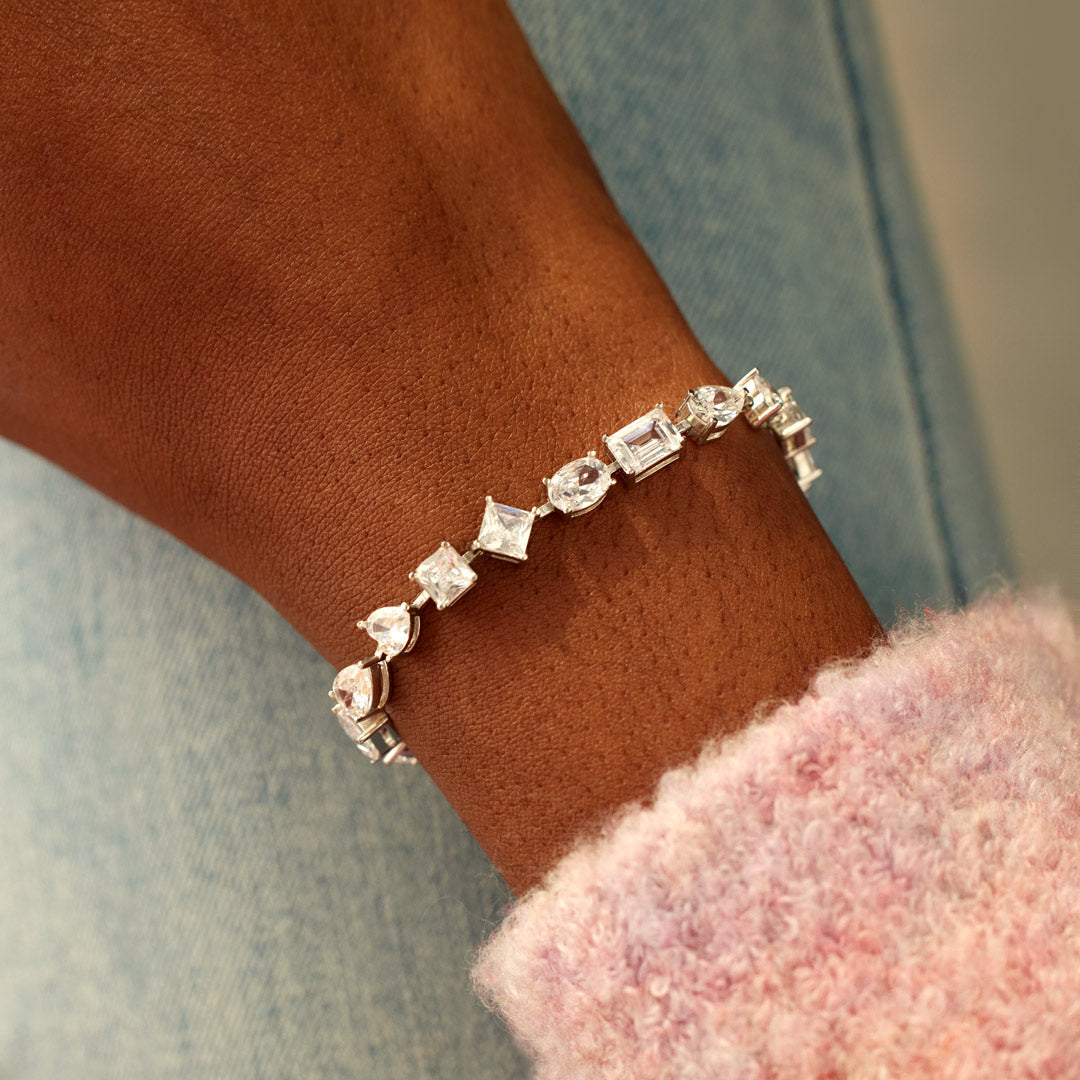 She's Still Bejeweled Multi Gemstone Bracelet