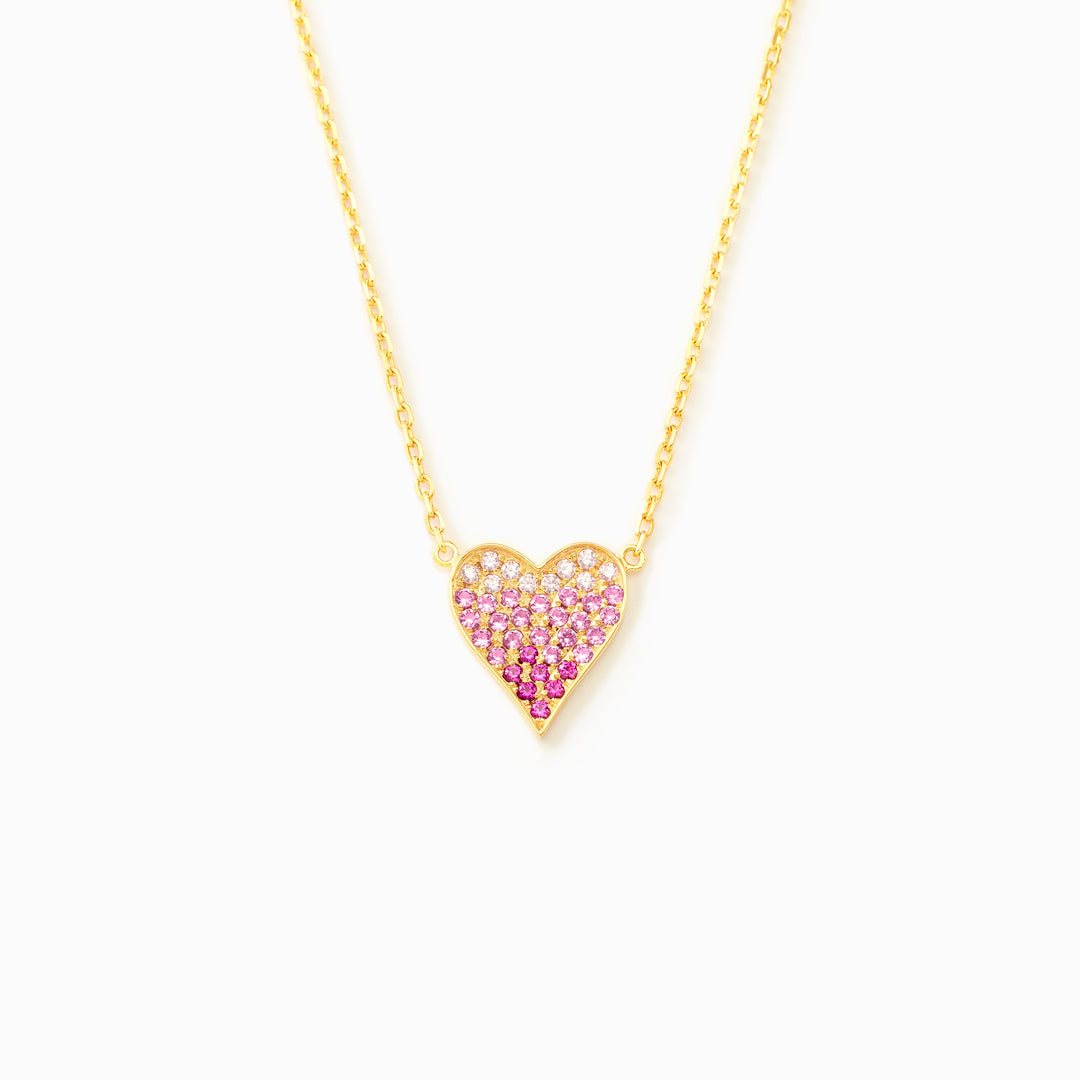 Mother Daughter The LOVE Necklace
