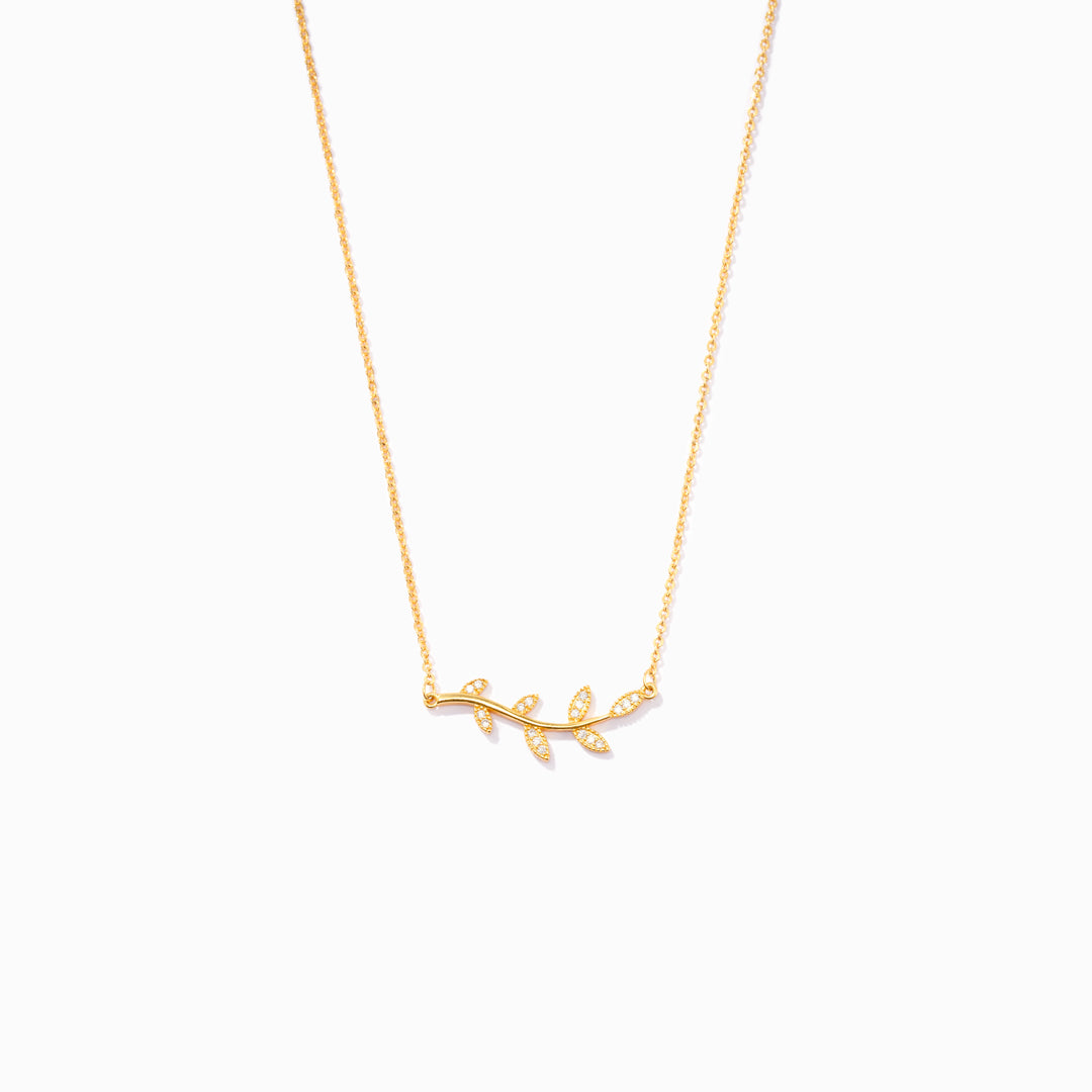 Be-Leaf in Yourself Like I Do Tree Leaf Necklace