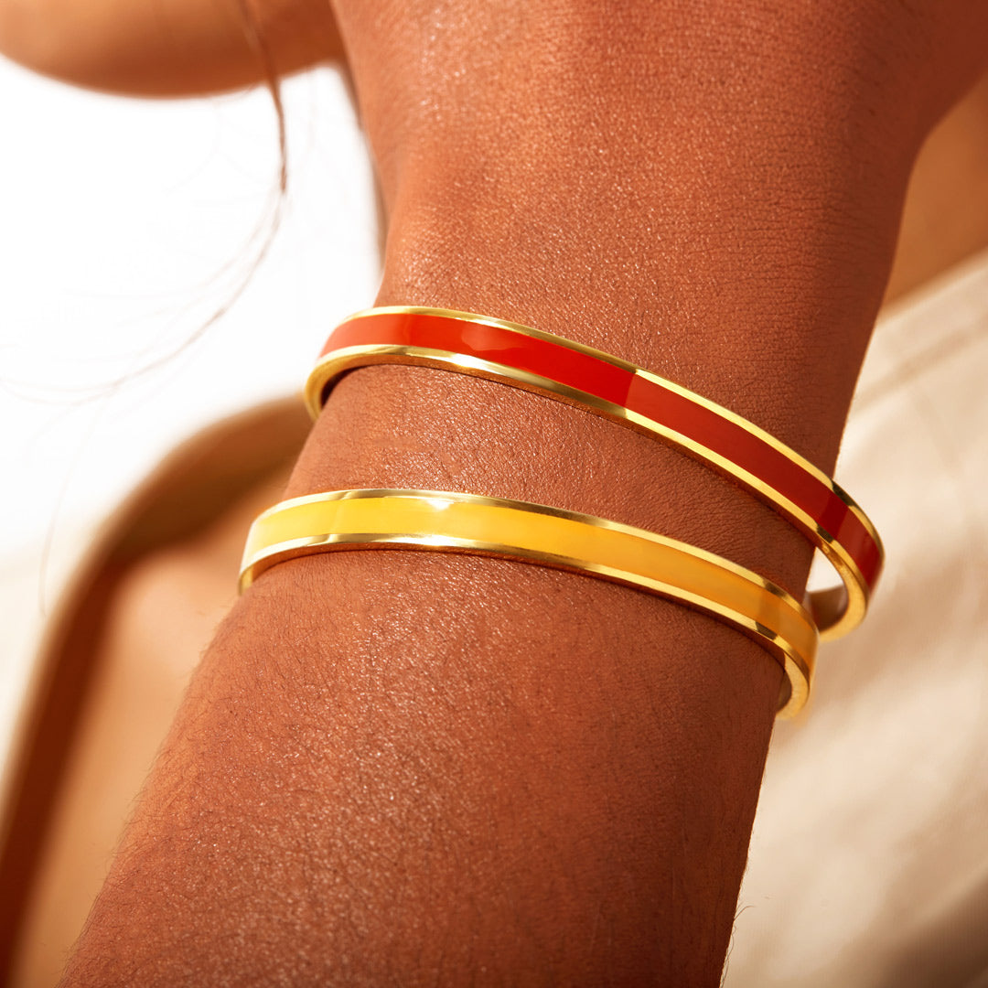 To My Smokin' Hot Woman Color Bangle