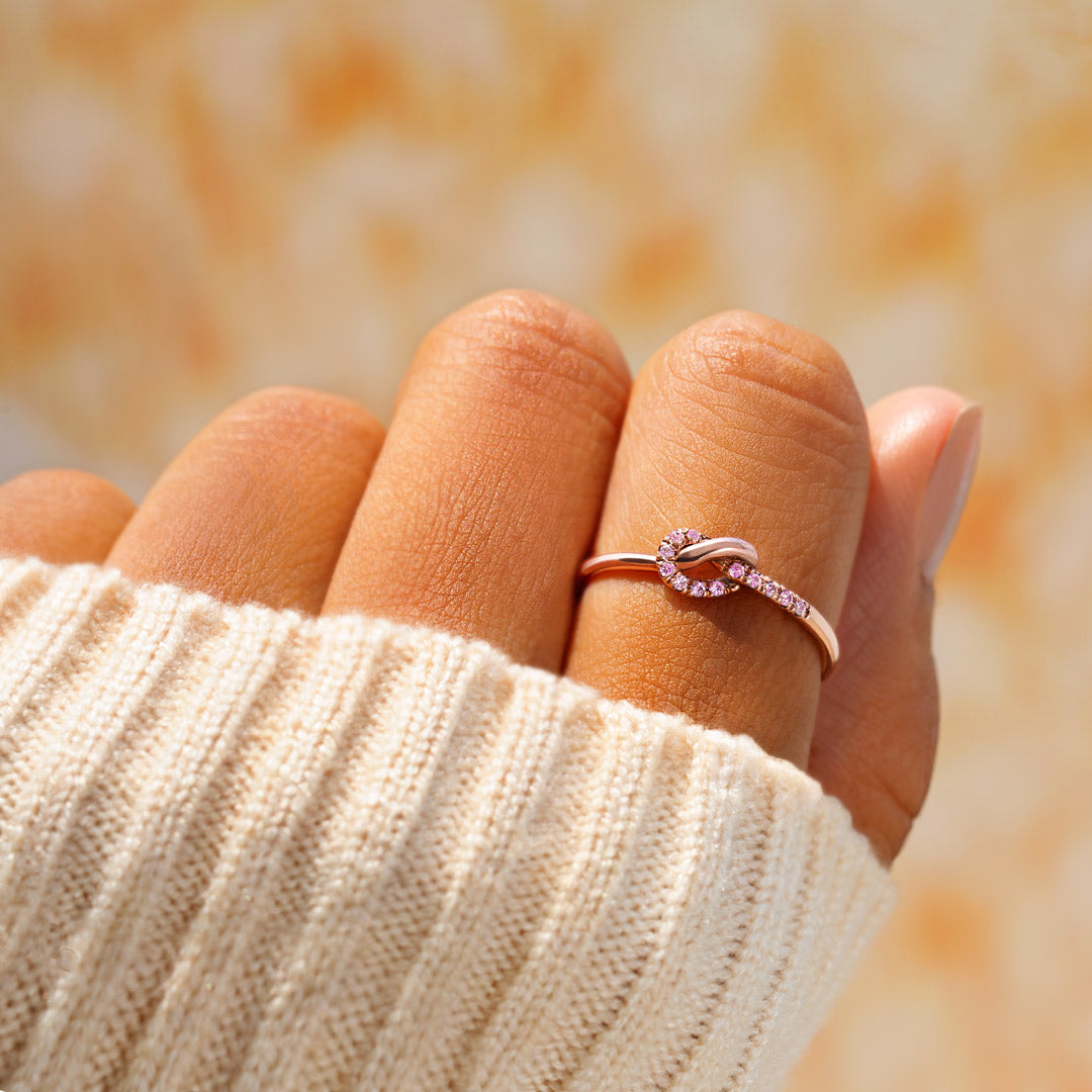 Love Knot Promise Ring
