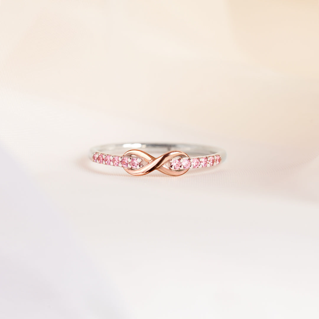 Grandmother & Granddaughter Forever Linked Together Ring