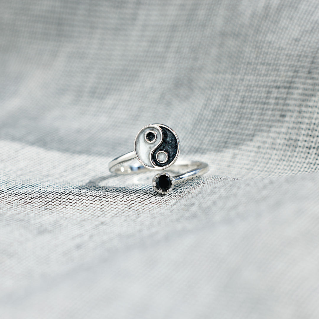 Yin Yang Spinner Fidget Anxiety Ring