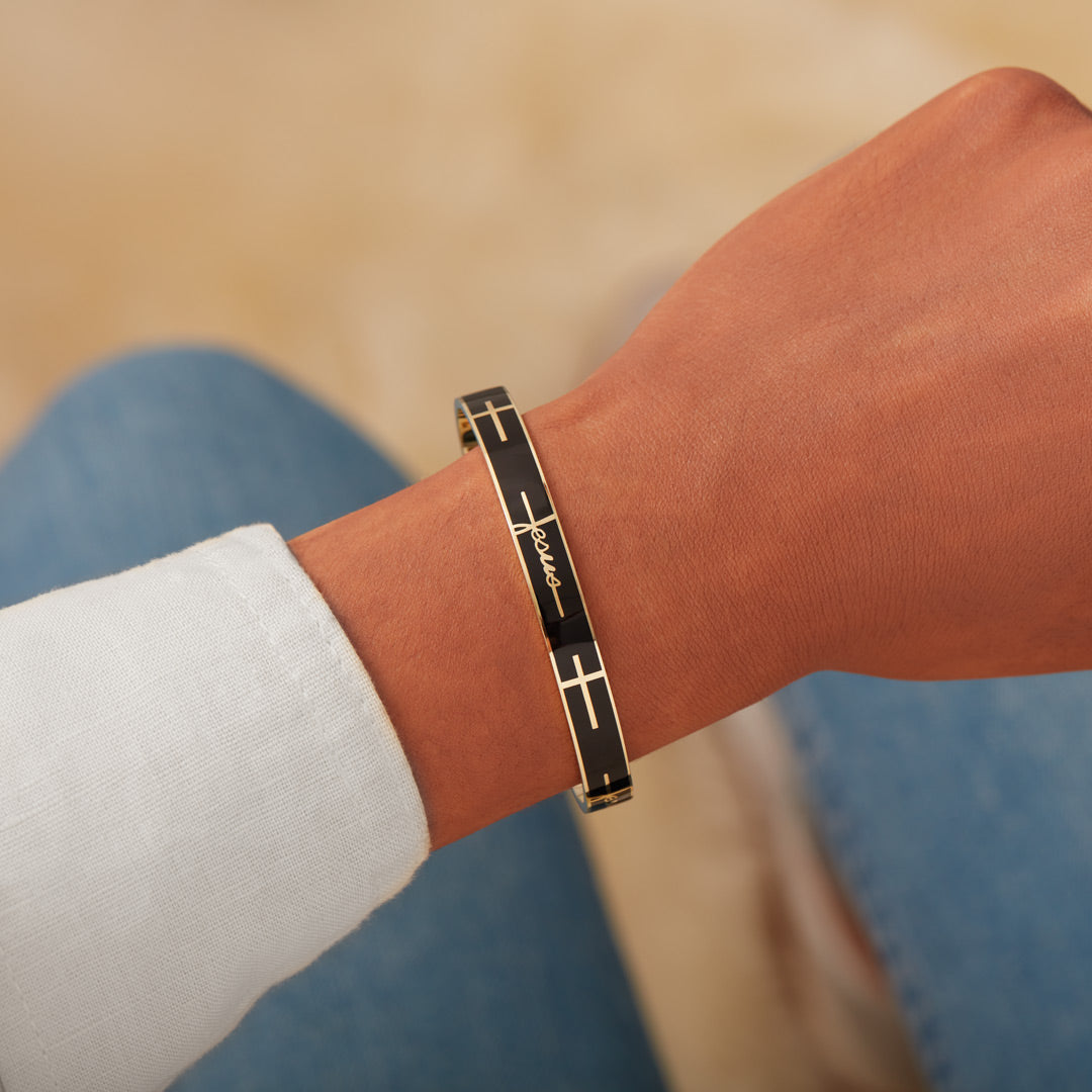 Team Jesus Cross Bangle