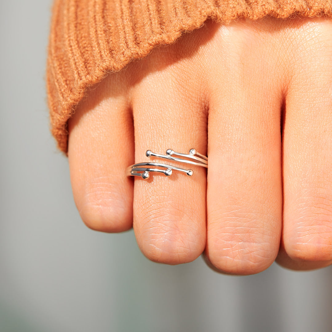 Starburst Open Ring