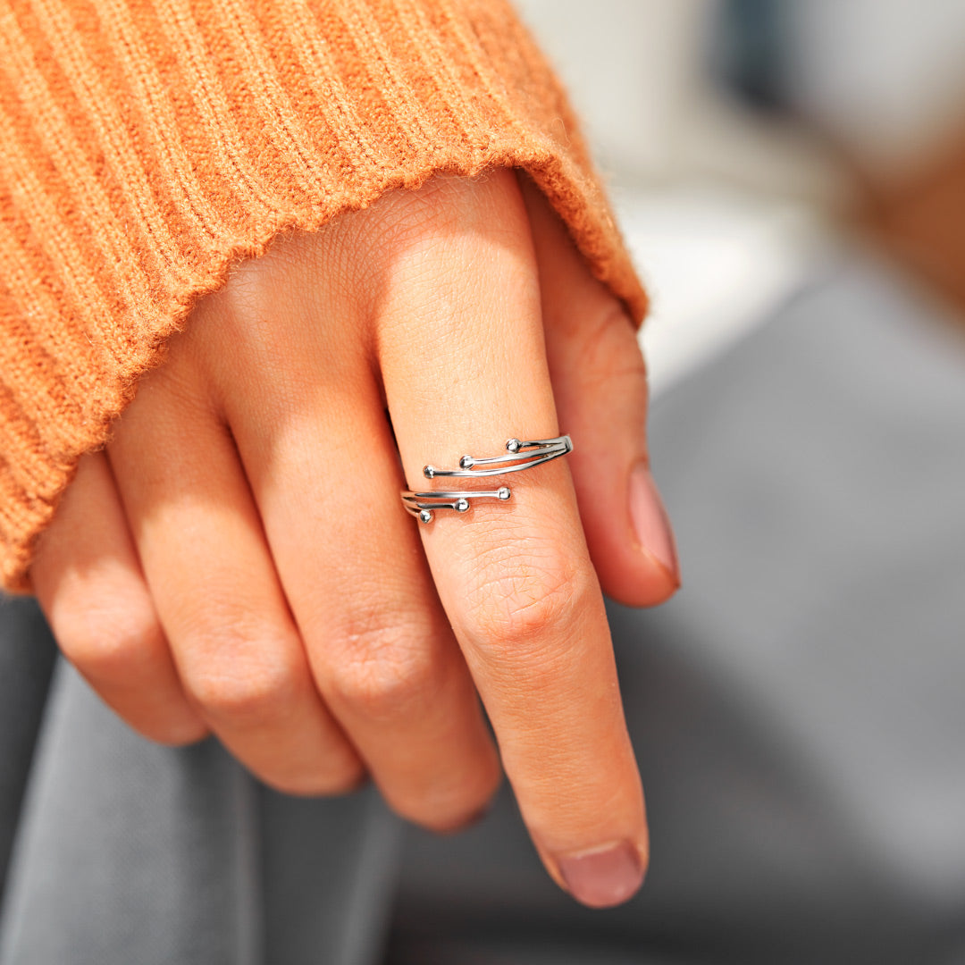 Starburst Open Ring
