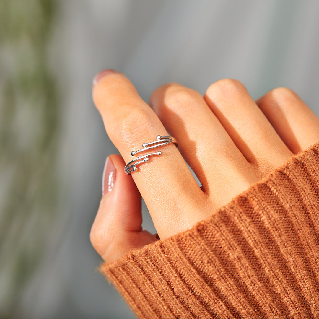 Starburst Open Ring