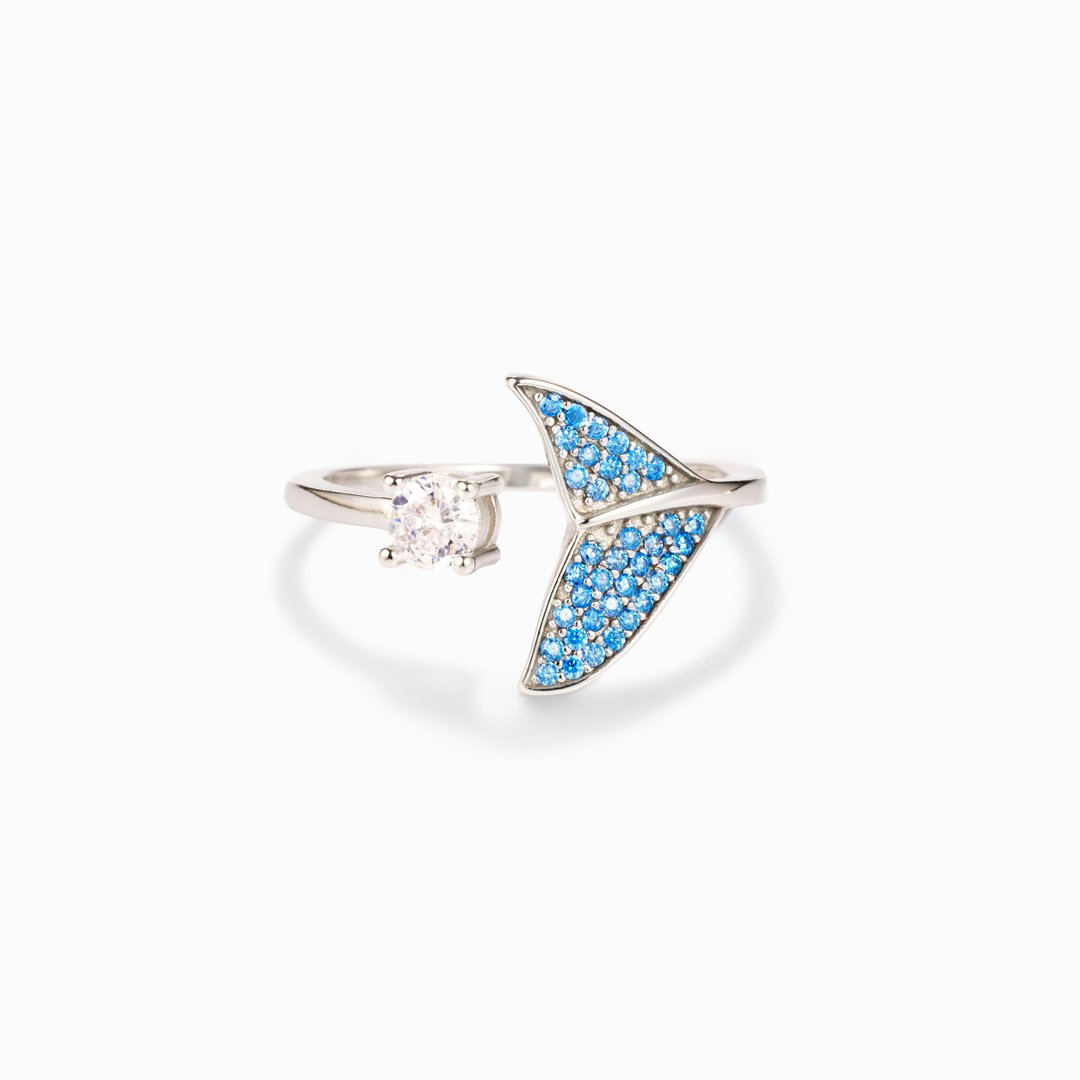Pavé Mermaid Tail Ring