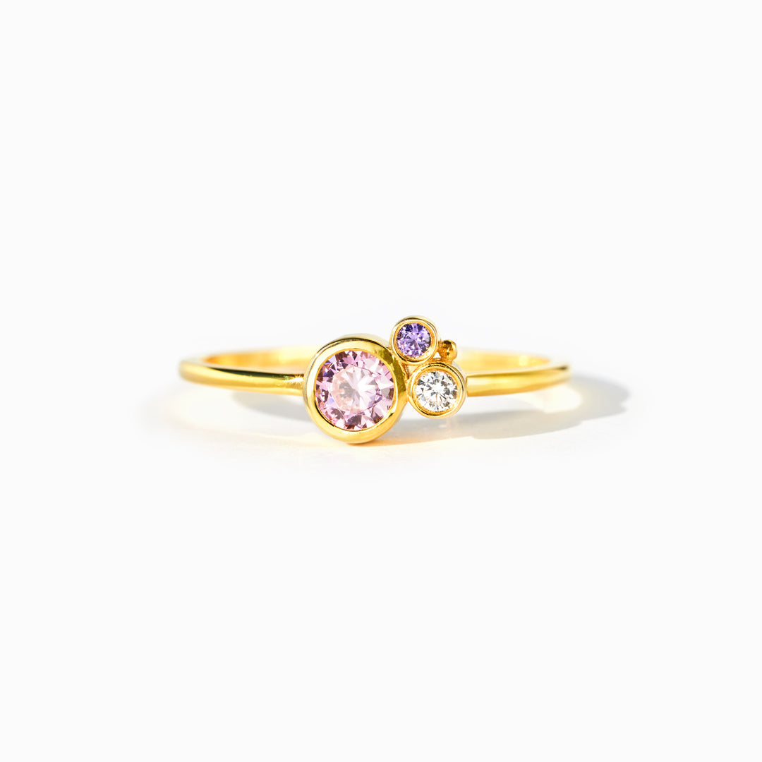 1-7 Birthstones Dots Mothers Ring-Specialized Mother’s day Gift
