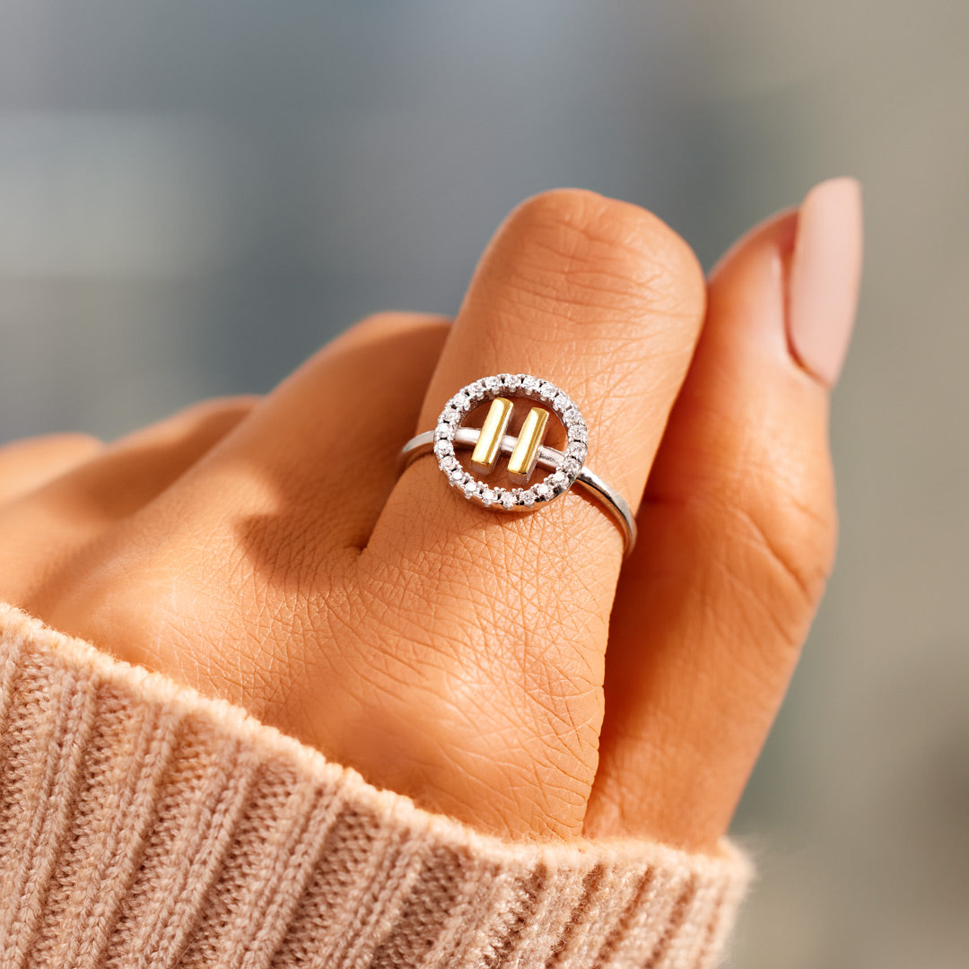 Pause If You Must But Don't Stop Pause Ring