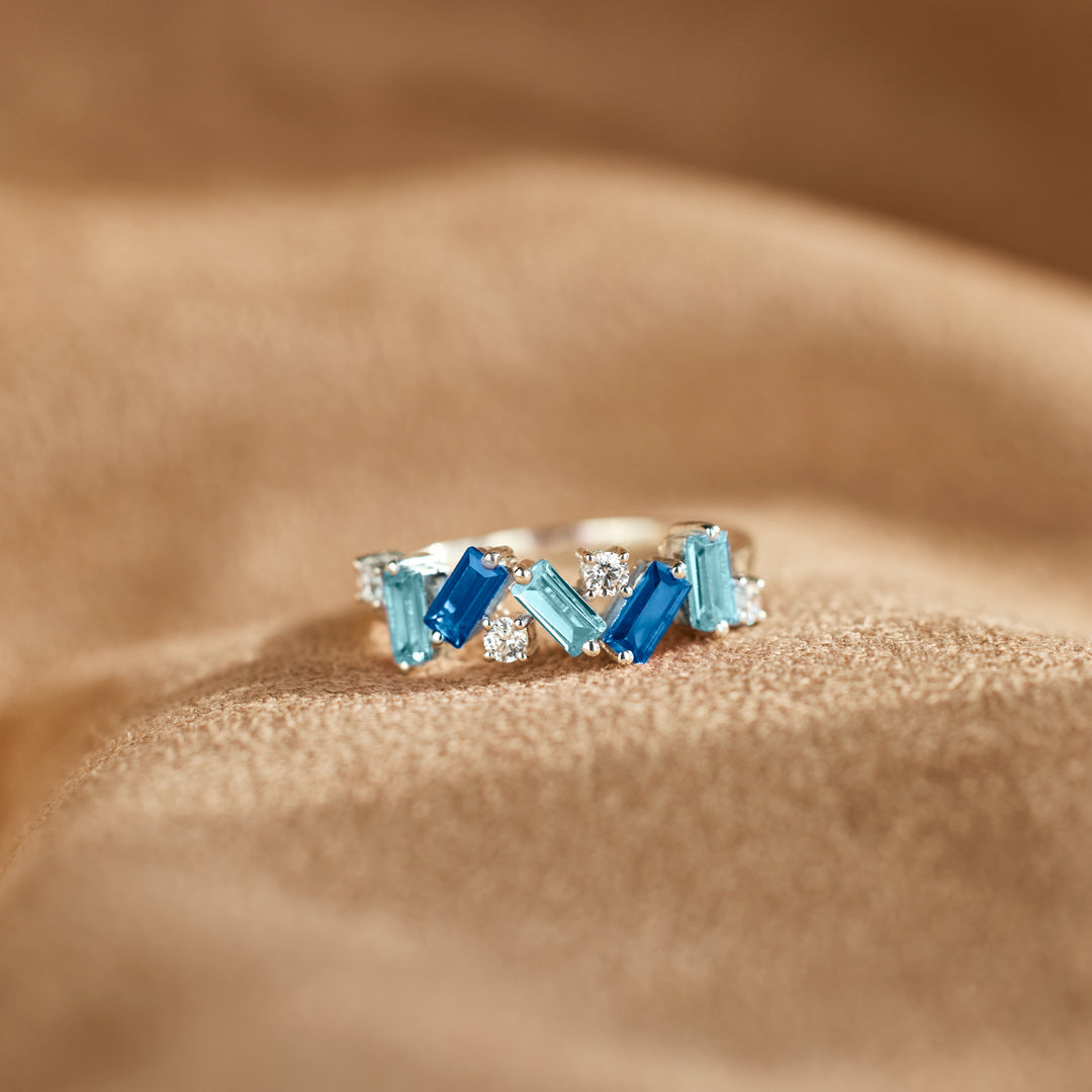 Nobody Has It All Together Blue Band Ring