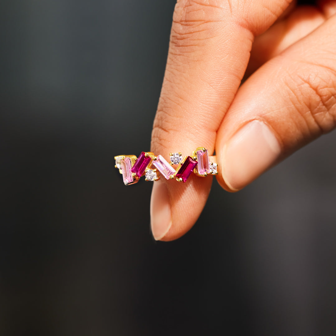 Nobody Has It All Together Pink Band Ring