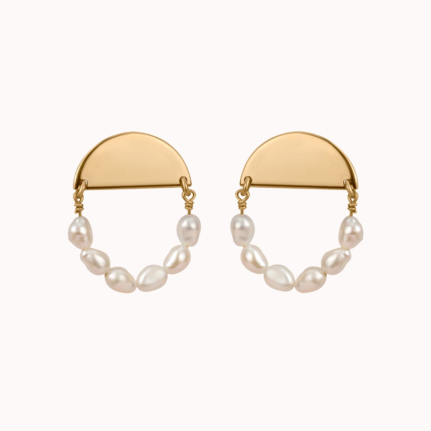 Camilla Pearl Stud Earrings