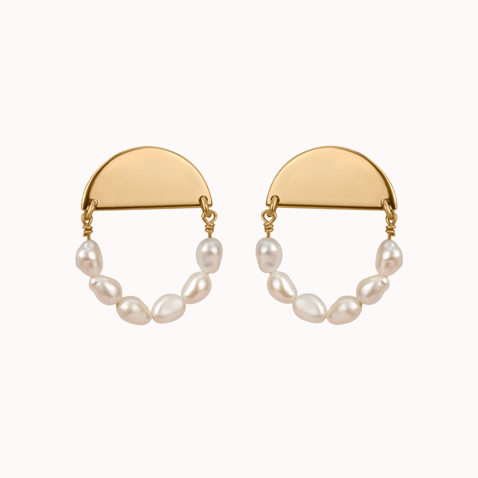 Camilla Pearl Stud Earrings