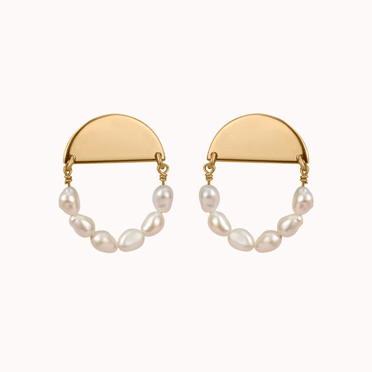 Camilla Pearl Stud Earrings