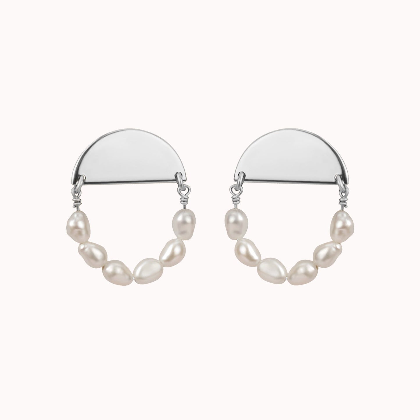 Camilla Pearl Stud Earrings