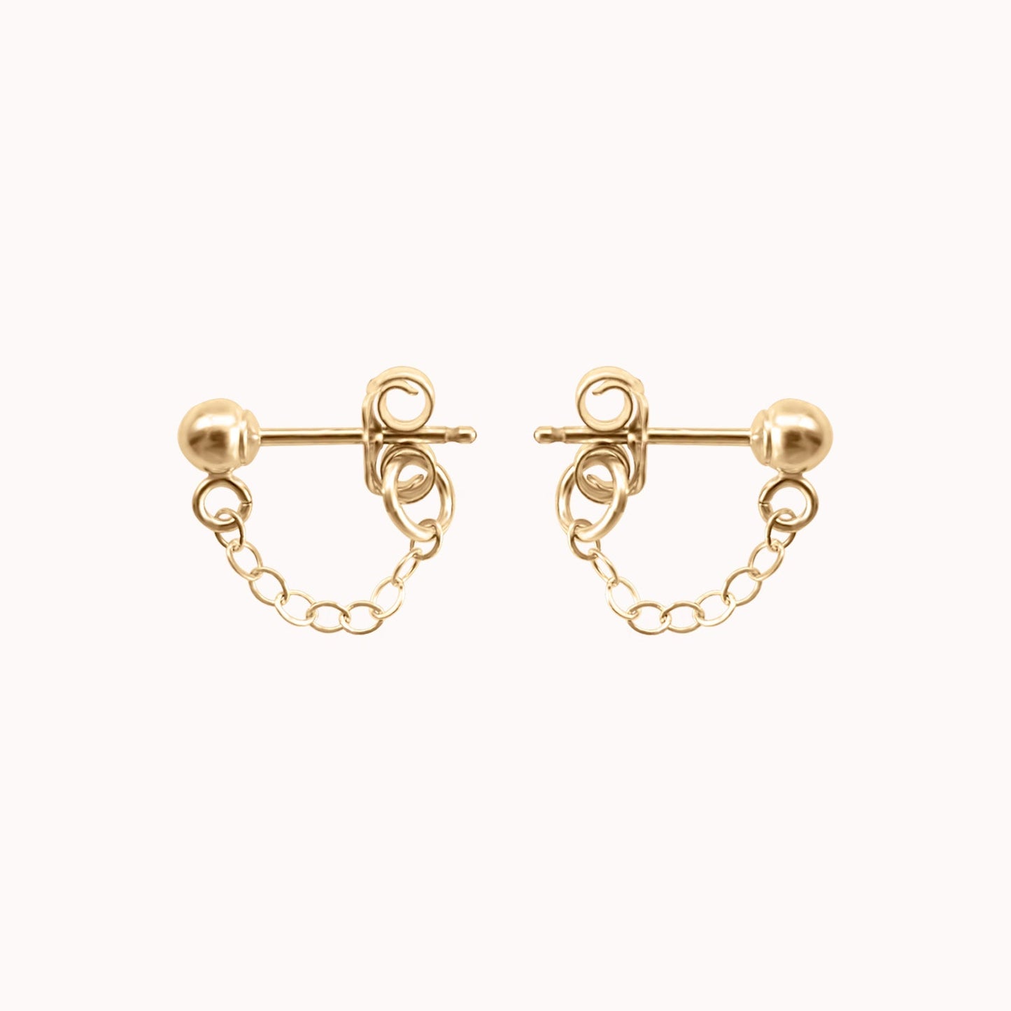 Chain Cuff Earrings