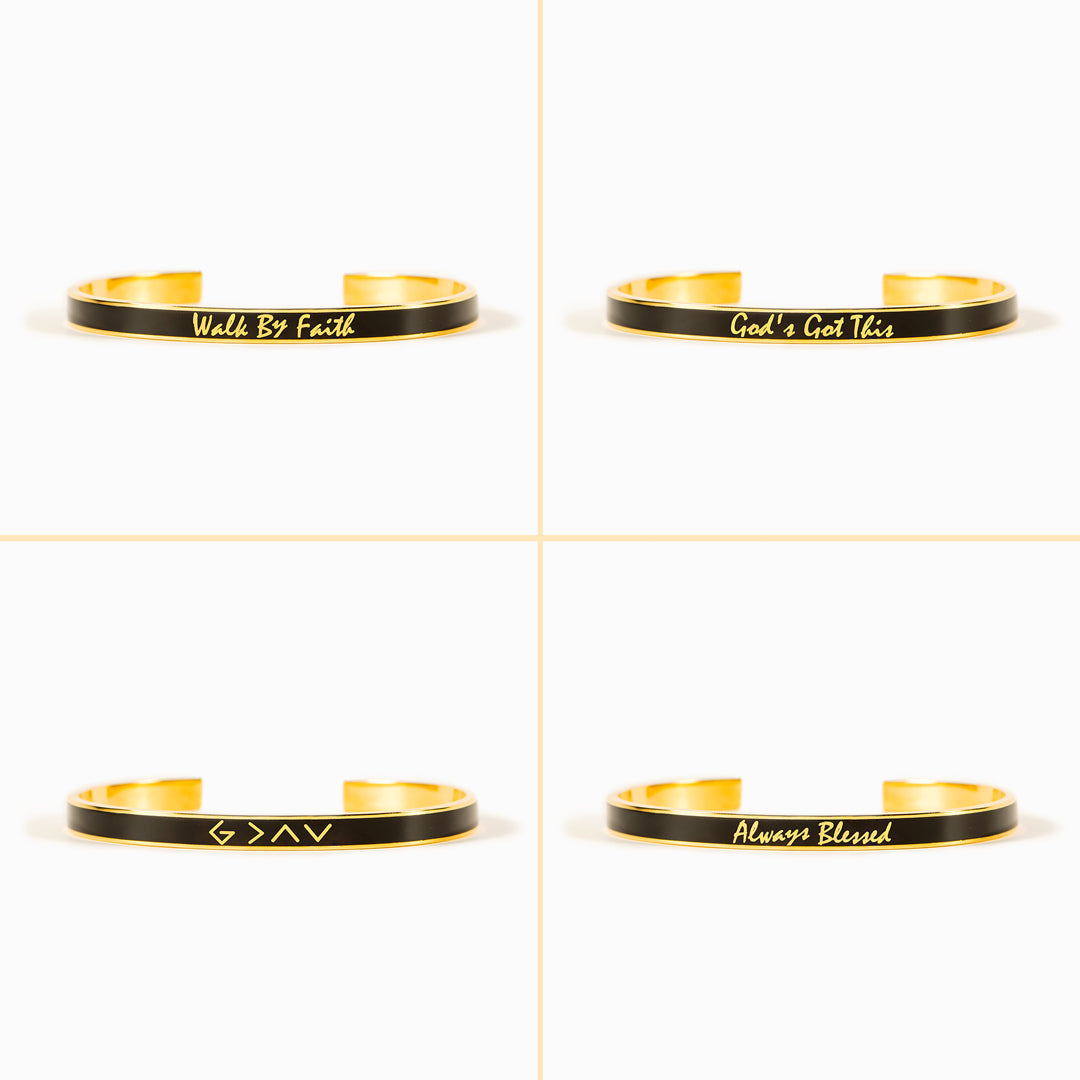 Christian Enamel Bangle