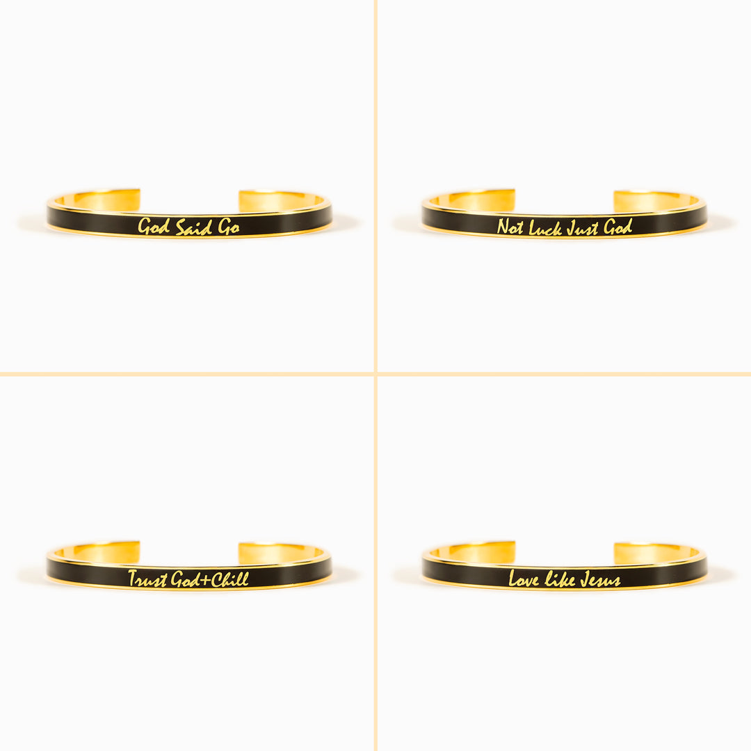 Christian Enamel Bangle