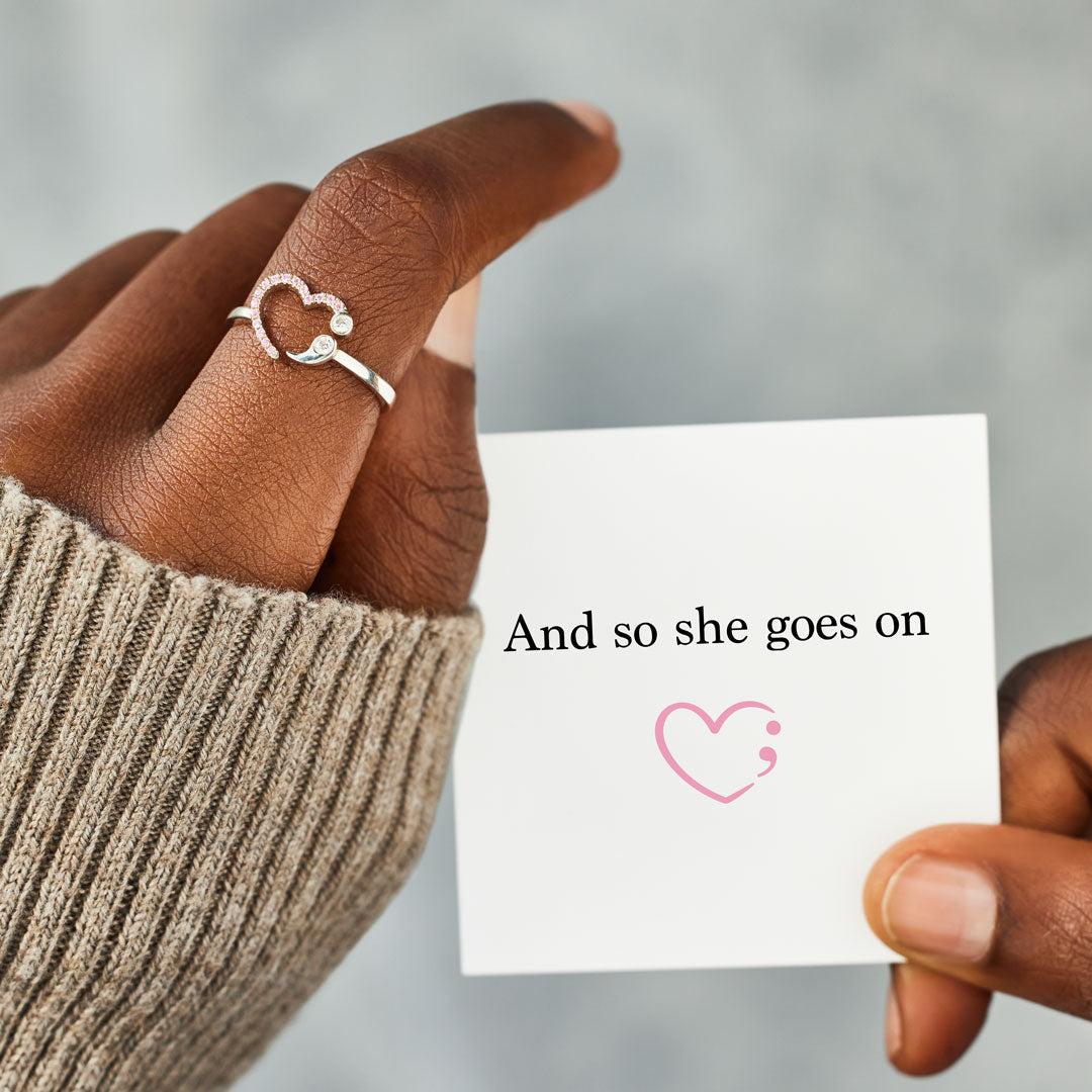 Semicolon Ring
