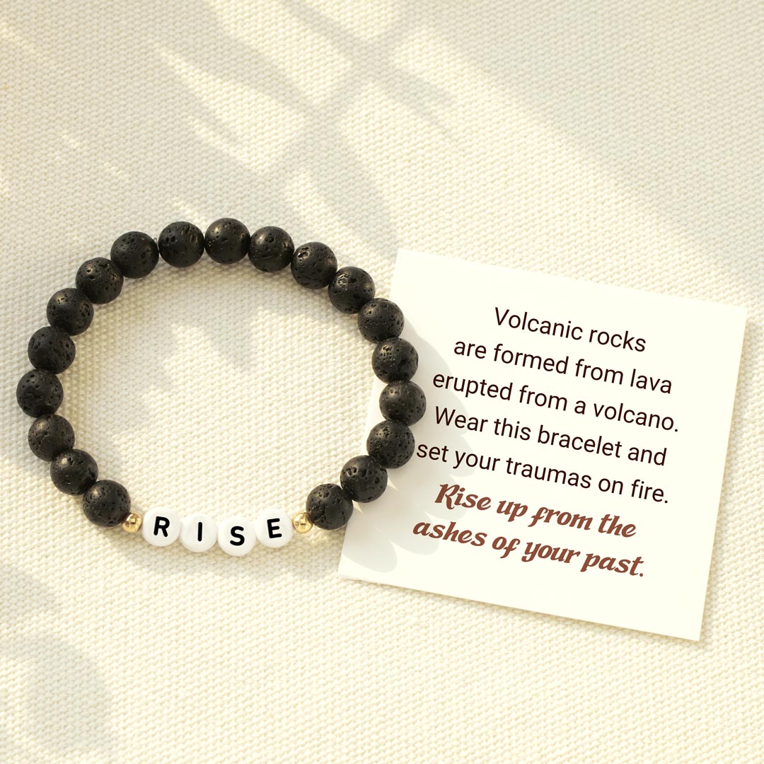 Rise Volcanic Rocks Stone Bracelet