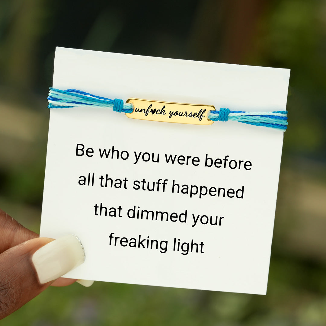 Unfck Yourself Handmade Bracelet