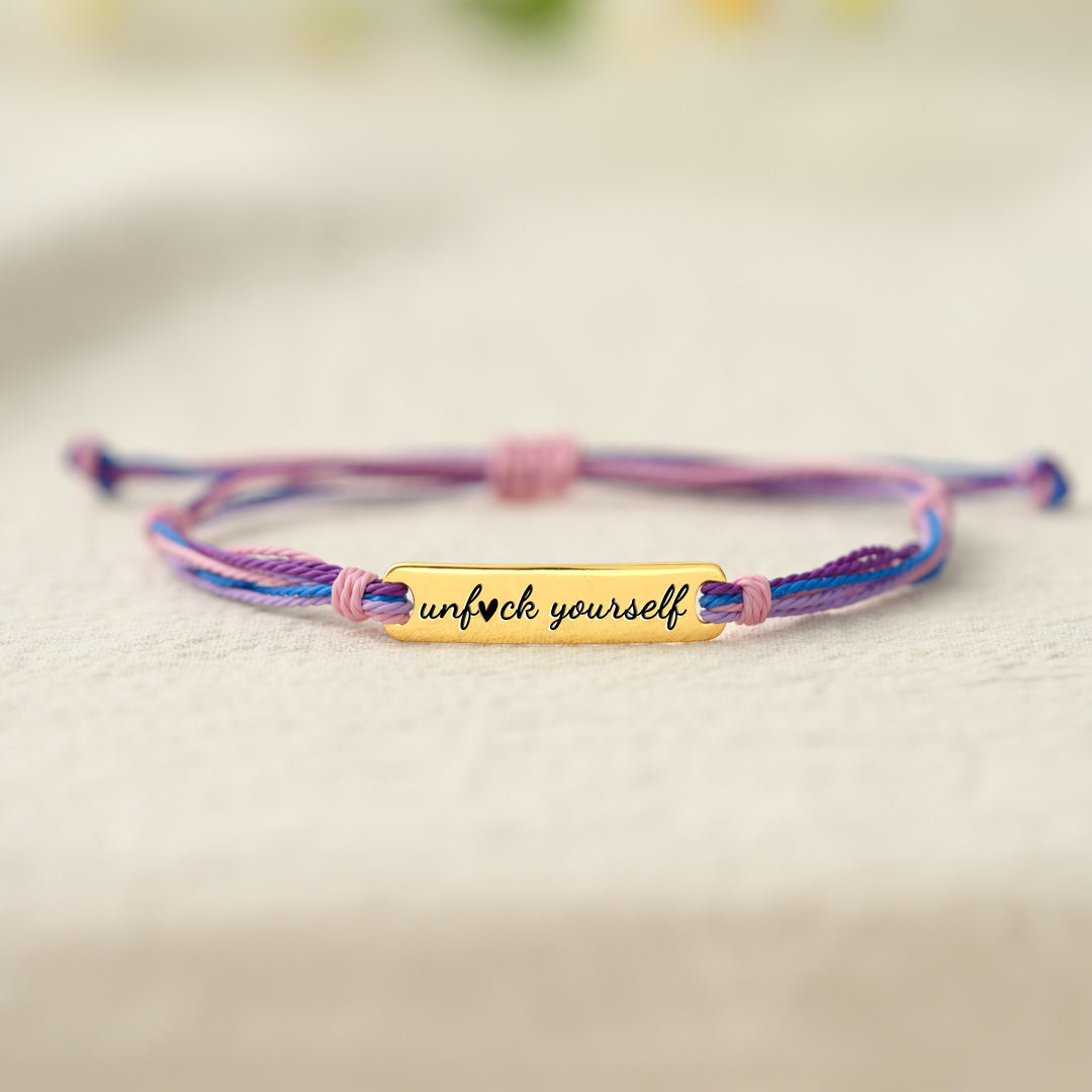 Unfck Yourself Handmade Bracelet