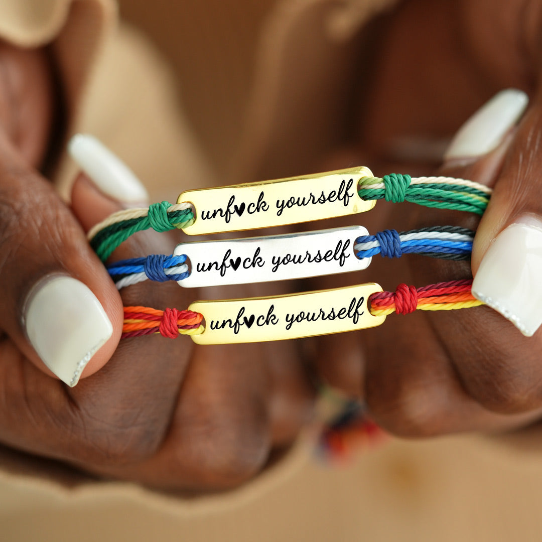 Unfck Yourself Handmade Bracelet