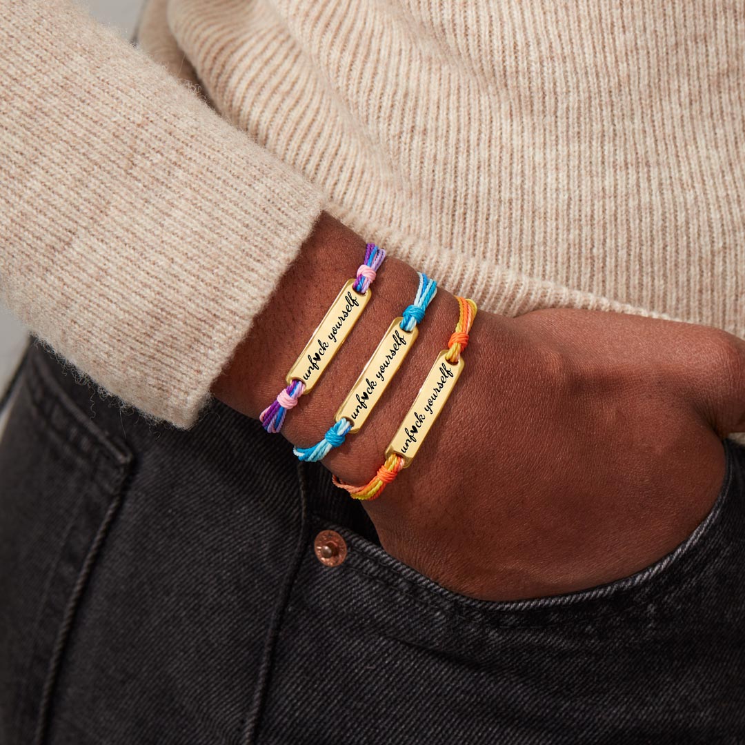 Unfck Yourself Handmade Bracelet