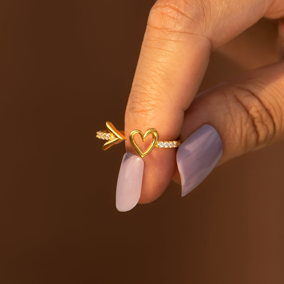 Your Heart Knows The Way Heart&Arrow Ring
