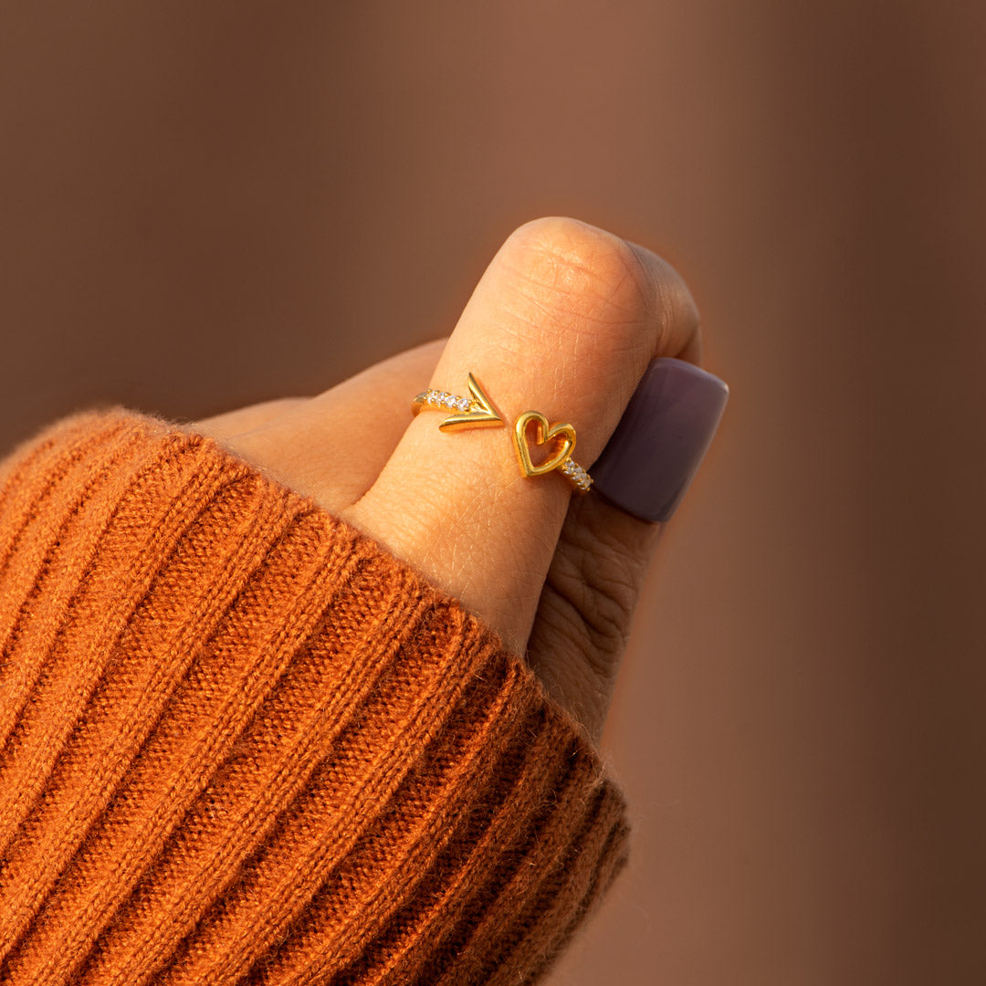 Your Heart Knows The Way Heart&Arrow Ring