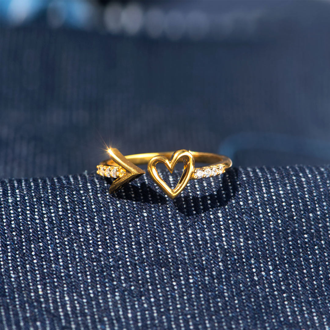 Your Heart Knows The Way Heart&Arrow Ring