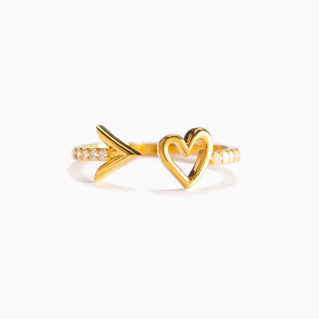Your Heart Knows The Way Heart&Arrow Ring