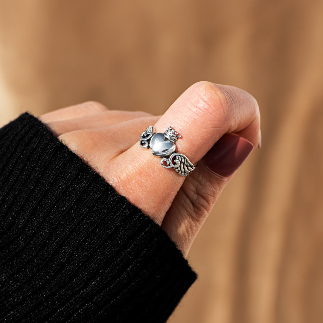 Rise Up Sacred Heart Ring