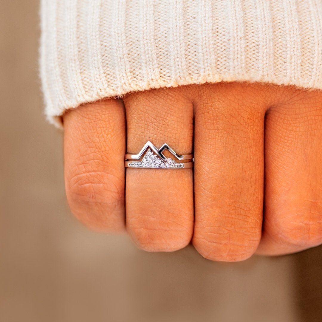 To My Wife Adventure Mountain Ring