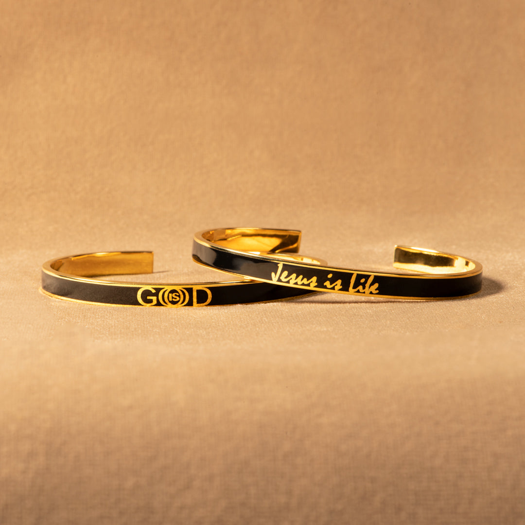 Christian Enamel Bangle