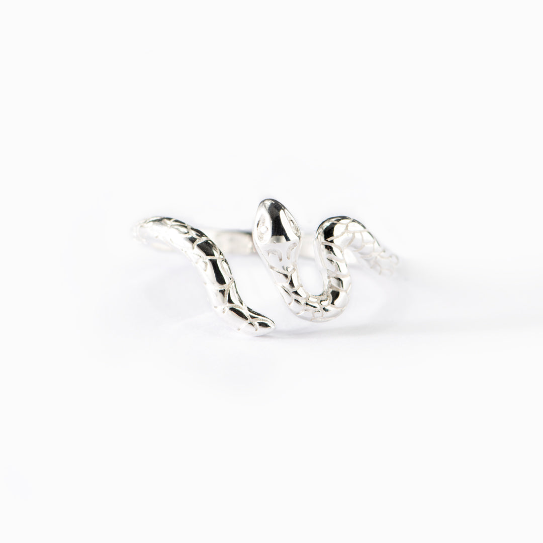 Silver Snake Ring