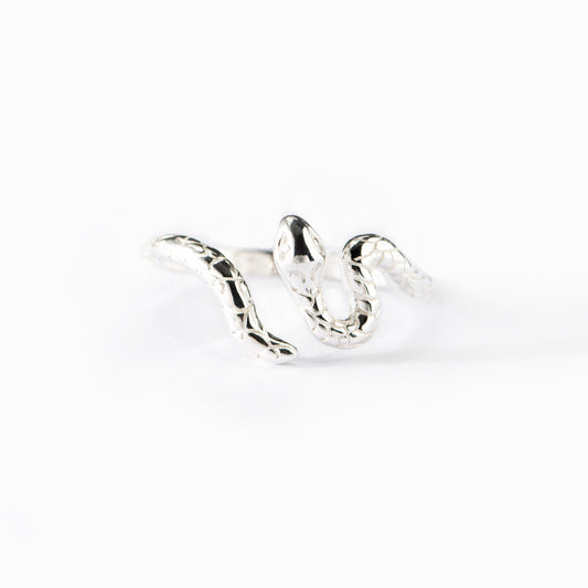 Silver Snake Ring