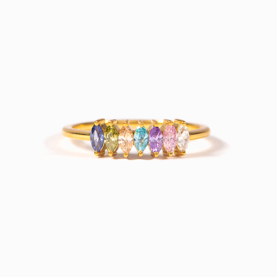 1-14 Marquise Birthstone Ring