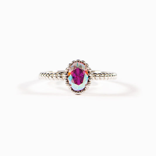 The Strongest Love Matching Amethyst Ring
