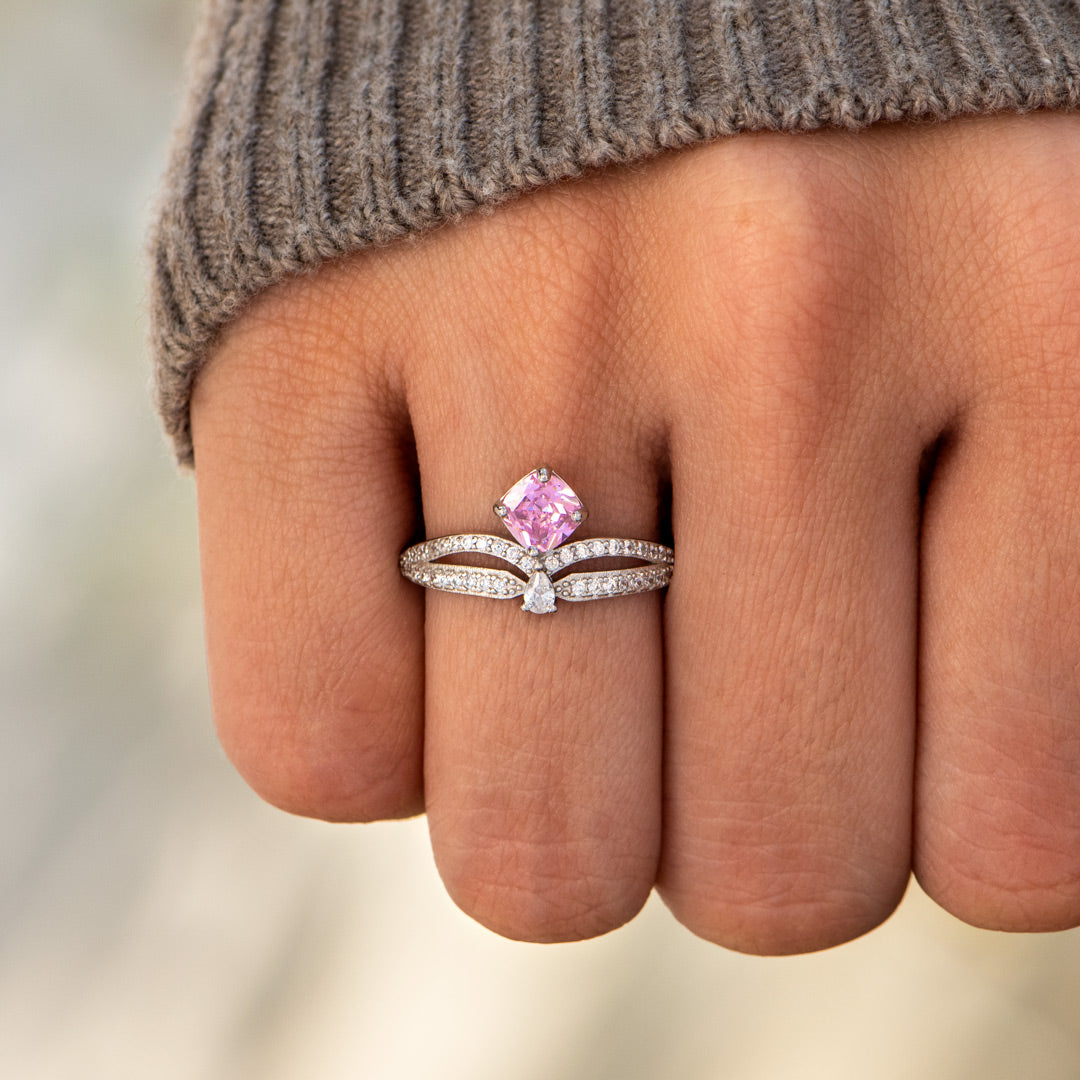 Self Love Double Band Tiara Ring