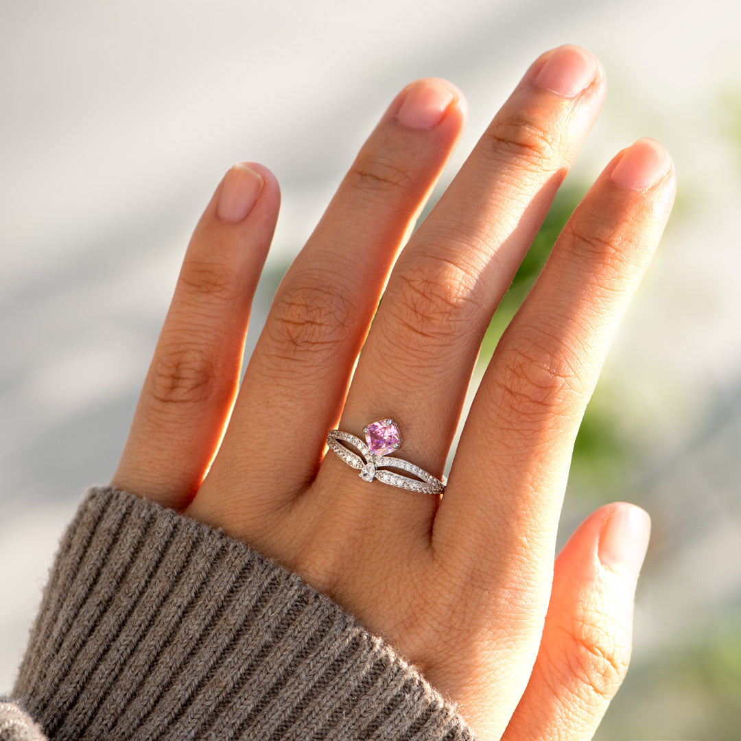 Self Love Double Band Tiara Ring