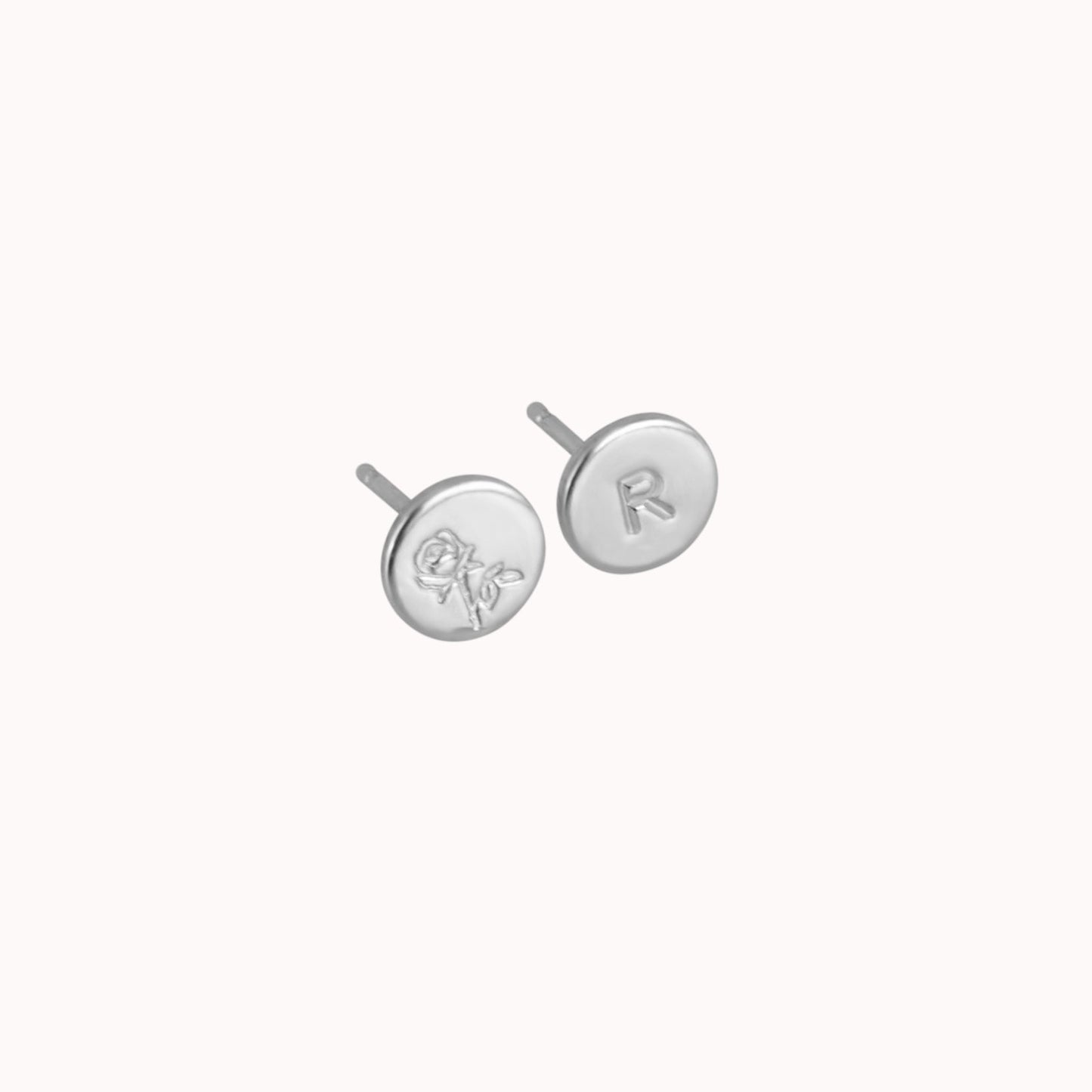 Ellie Personalized Stud Earrings