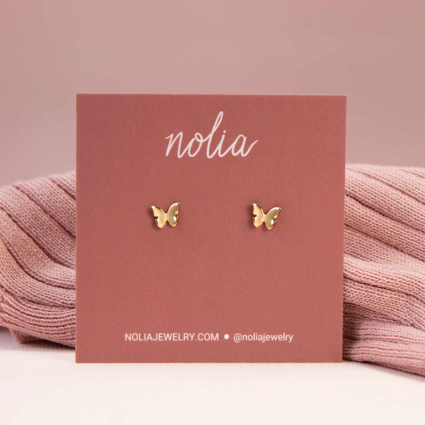 Butterfly Stud Earrings