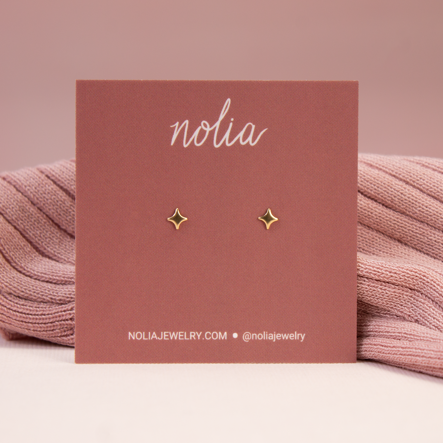 Tiny Star Stud Earrings